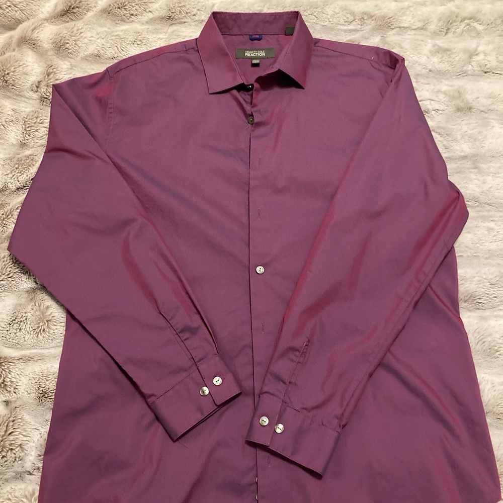 Kenneth Cole REACTION Dress Shirt Size 16.5 34/35